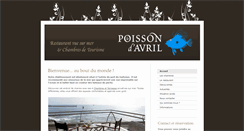 Desktop Screenshot of lepoissondavril.fr